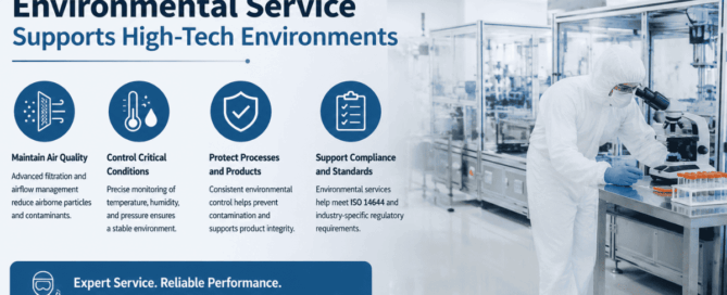 How Cleanroom Environmental Service Supports High-Tech Environments