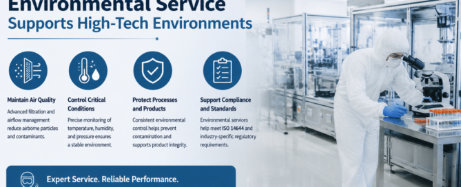 How Cleanroom Environmental Service Supports High-Tech Environments