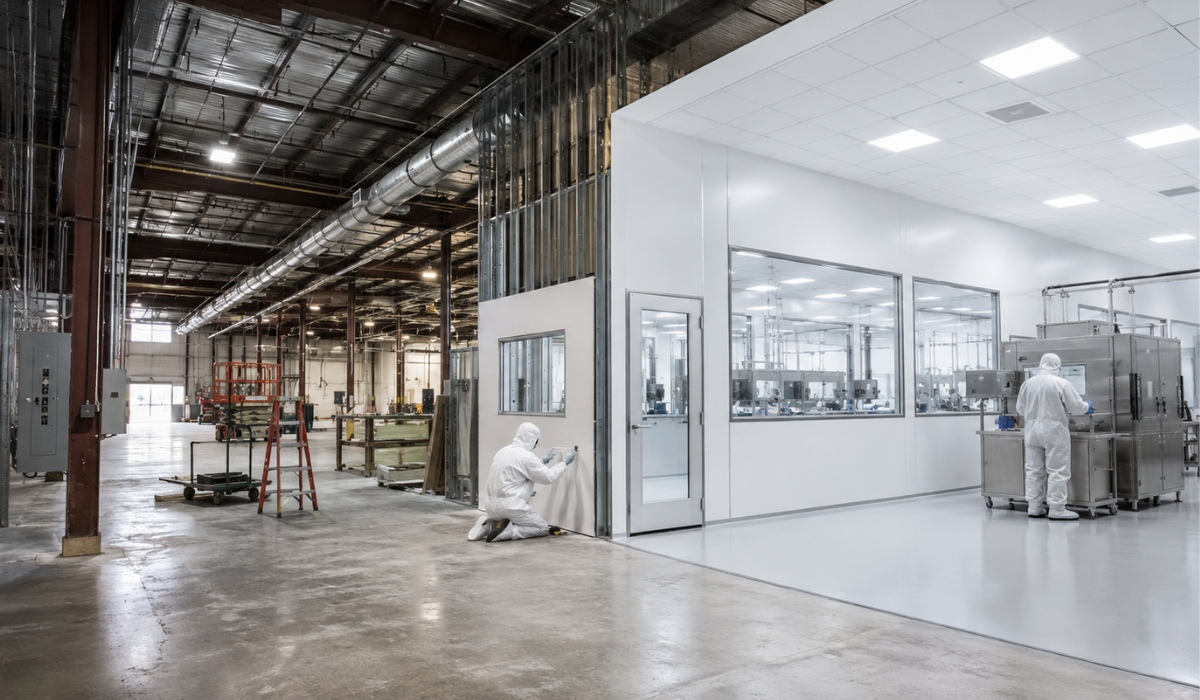 Why Convert an Existing Structure Instead of Building a New Cleanroom?