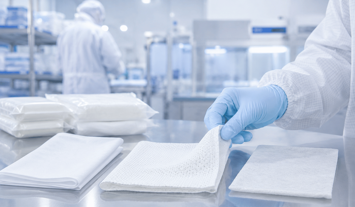 cleanroom wipers by ISO class