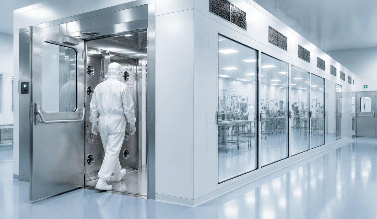 single-pass cleanroom