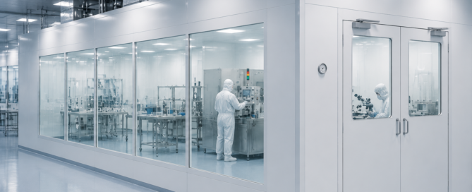 stick-built cleanroom